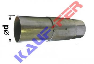 Kipufog cstold, hastott, 45mm (110mm hossz) Szerelsi anyagok alkatrsz vsrls, rak